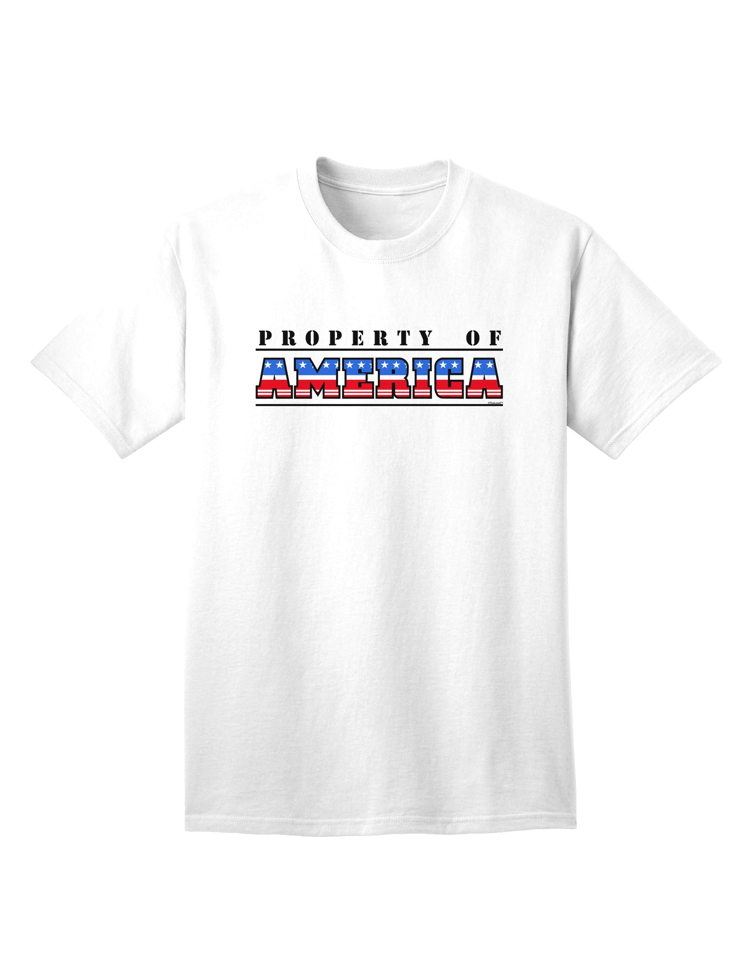Exclusive Collection: America Adult T-Shirt-Mens T-shirts-TooLoud-White-Small-Davson Sales