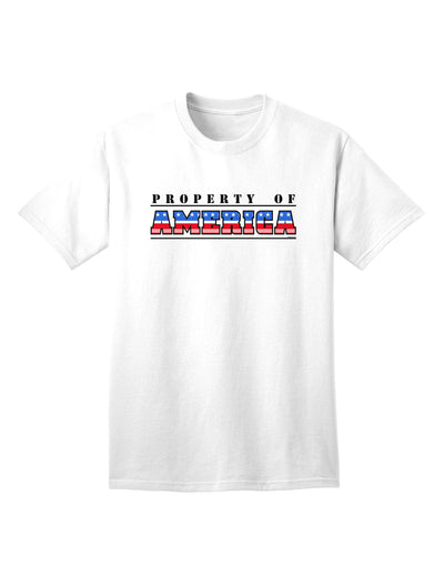 Exclusive Collection: America Adult T-Shirt-Mens T-shirts-TooLoud-White-Small-Davson Sales