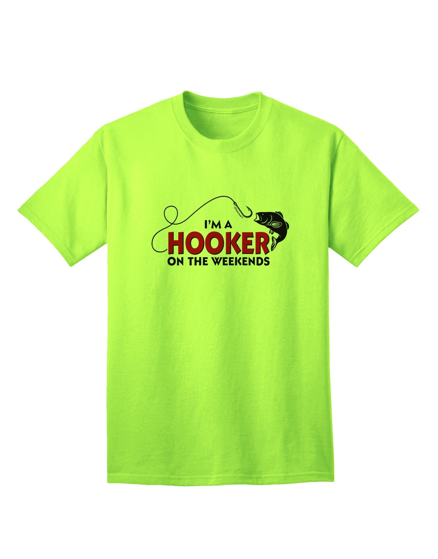 Exclusive Collection: 'I'm A Hooker' Adult T-Shirt-Mens T-shirts-TooLoud-Neon-Green-Small-Davson Sales