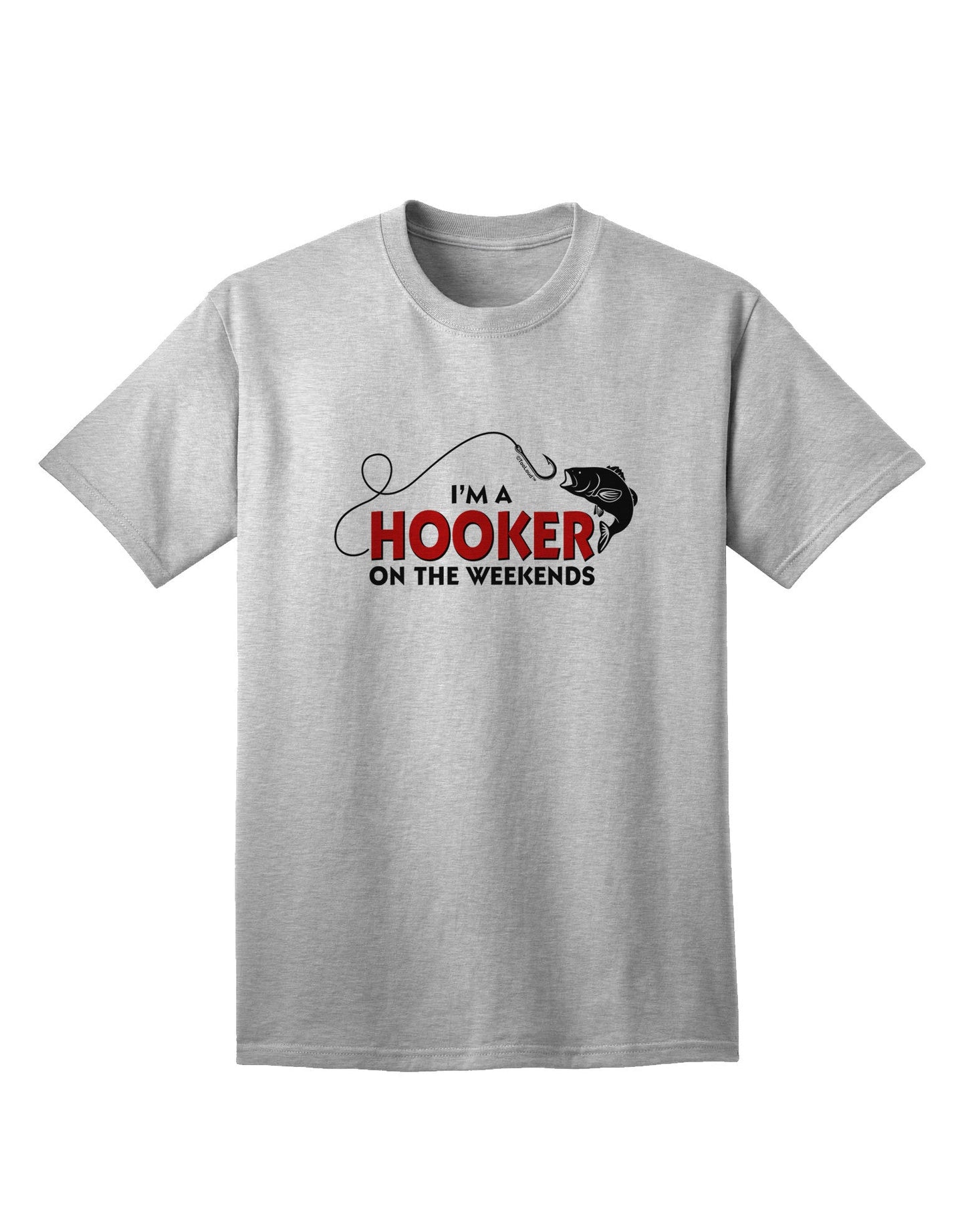 Exclusive Collection: 'I'm A Hooker' Adult T-Shirt-Mens T-shirts-TooLoud-AshGray-Small-Davson Sales