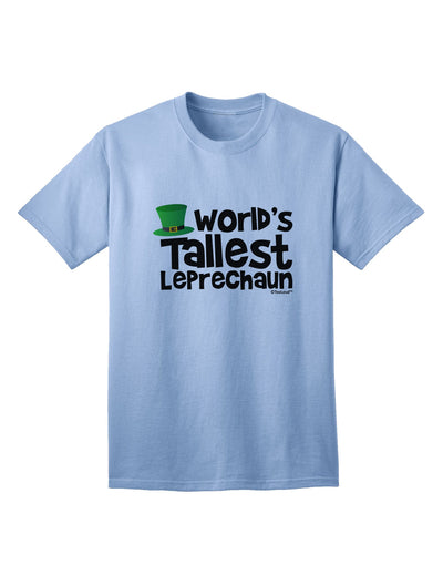 Exclusive Collection: TooLoud Presents the World's Tallest Leprechaun Adult T-Shirt-Mens T-shirts-TooLoud-White-Small-Davson Sales