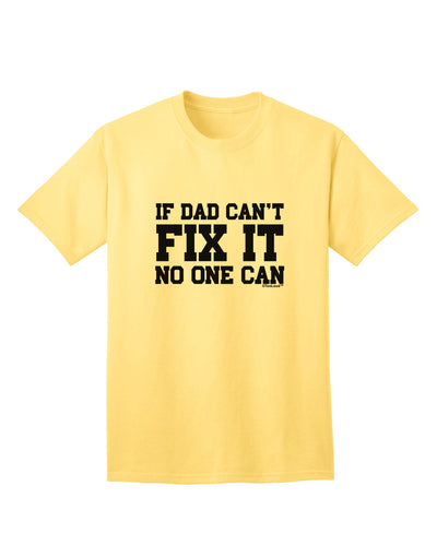 Exclusive Dad Adult T-Shirt by TooLoud: A Must-Have Addition to Your Wardrobe-Mens T-shirts-TooLoud-Yellow-Small-Davson Sales