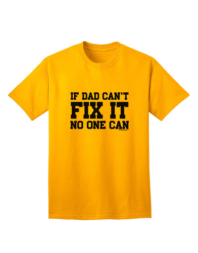 Exclusive Dad Adult T-Shirt by TooLoud: A Must-Have Addition to Your Wardrobe-Mens T-shirts-TooLoud-Gold-Small-Davson Sales