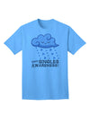 Exclusive Happy Singles Awareness Day Adult T-Shirt - Premium Quality for the Independent Spirit-Mens T-shirts-TooLoud-Aquatic-Blue-Small-Davson Sales