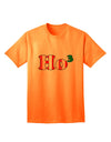 Exclusive Ho Ho Ho Math Christmas Adult T-Shirt - A Festive Addition to Your Holiday Wardrobe-Mens T-shirts-TooLoud-Neon-Orange-Small-Davson Sales