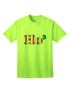 Exclusive Ho Ho Ho Math Christmas Adult T-Shirt - A Festive Addition to Your Holiday Wardrobe-Mens T-shirts-TooLoud-Neon-Green-Small-Davson Sales