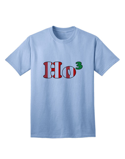 Exclusive Ho Ho Ho Math Christmas Adult T-Shirt - A Festive Addition to Your Holiday Wardrobe-Mens T-shirts-TooLoud-Light-Blue-Small-Davson Sales