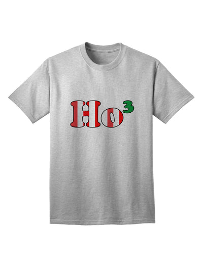 Exclusive Ho Ho Ho Math Christmas Adult T-Shirt - A Festive Addition to Your Holiday Wardrobe-Mens T-shirts-TooLoud-AshGray-Small-Davson Sales
