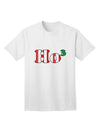 Exclusive Ho Ho Ho Math Christmas Adult T-Shirt - A Festive Addition to Your Holiday Wardrobe-Mens T-shirts-TooLoud-White-Small-Davson Sales