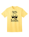 Exclusive Offer: 50% Off on the Limited Edition St. Patrick's Day Adult T-Shirt by TooLoud-Mens T-shirts-TooLoud-Yellow-Small-Davson Sales