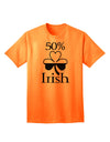 Exclusive Offer: 50% Off on the Limited Edition St. Patrick's Day Adult T-Shirt by TooLoud-Mens T-shirts-TooLoud-Neon-Orange-Small-Davson Sales