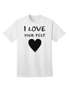 Exclusive Personalized 'I Love' Customized Adult T-Shirt - Tailored Just For You-Mens T-shirts-TooLoud-White-Small-Davson Sales