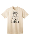 Exclusive St. Patrick's Day Adult T-Shirt Collection: Embrace Irish Heritage with 25% Off on TooLoud-Mens T-shirts-TooLoud-Natural-Small-Davson Sales