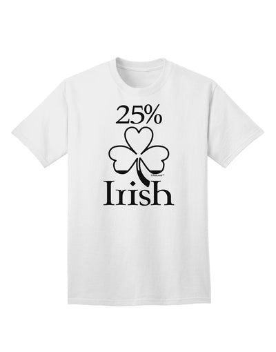 Exclusive St. Patrick's Day Adult T-Shirt Collection: Embrace Irish Heritage with 25% Off on TooLoud-Mens T-shirts-TooLoud-White-Small-Davson Sales