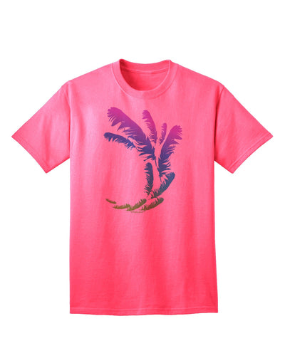 Exotic Tropical Feathers - Premium Adult T-Shirt Collection-Mens T-shirts-TooLoud-Neon-Pink-Small-Davson Sales