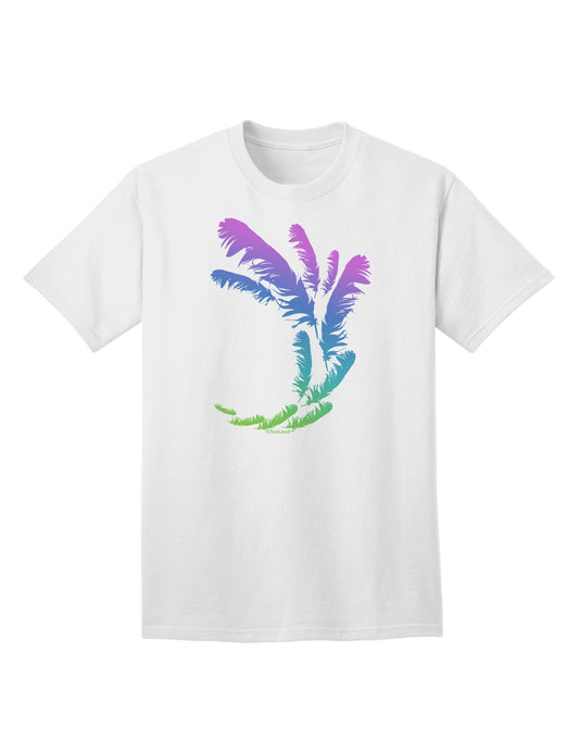 Exotic Tropical Feathers - Premium Adult T-Shirt Collection-Mens T-shirts-TooLoud-White-Small-Davson Sales