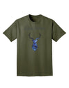 Expecto Patronum Space Stag Adult Dark T-Shirt-Mens T-Shirt-TooLoud-Military-Green-Small-Davson Sales