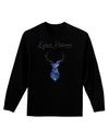 Expecto Patronum Space Stag Adult Long Sleeve Dark T-Shirt-TooLoud-Black-Small-Davson Sales