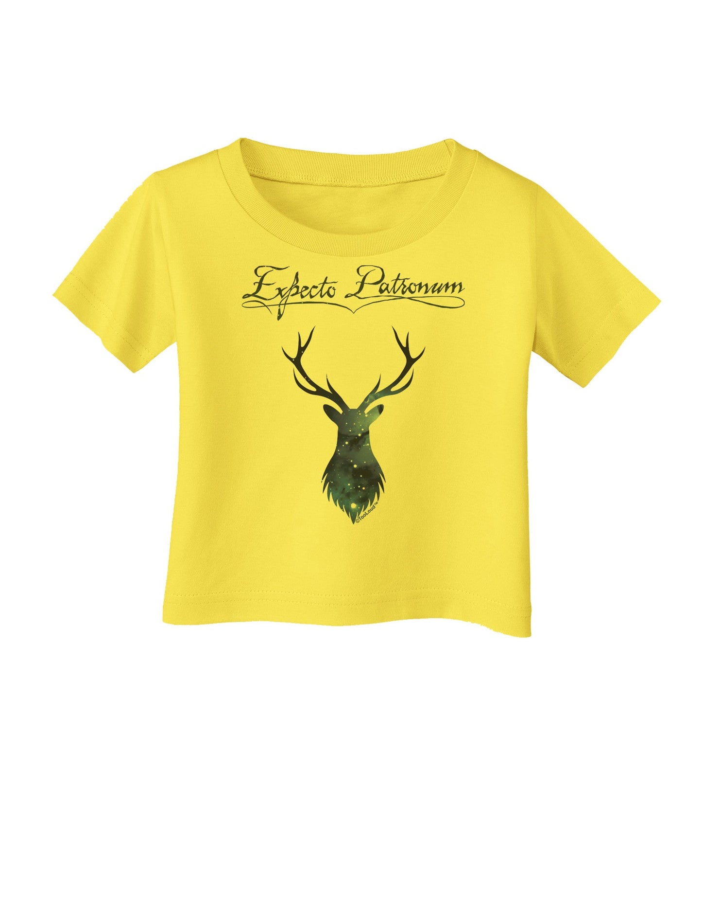 Expecto Patronum Space Stag Infant T-Shirt-Infant T-Shirt-TooLoud-Yellow-06-Months-Davson Sales
