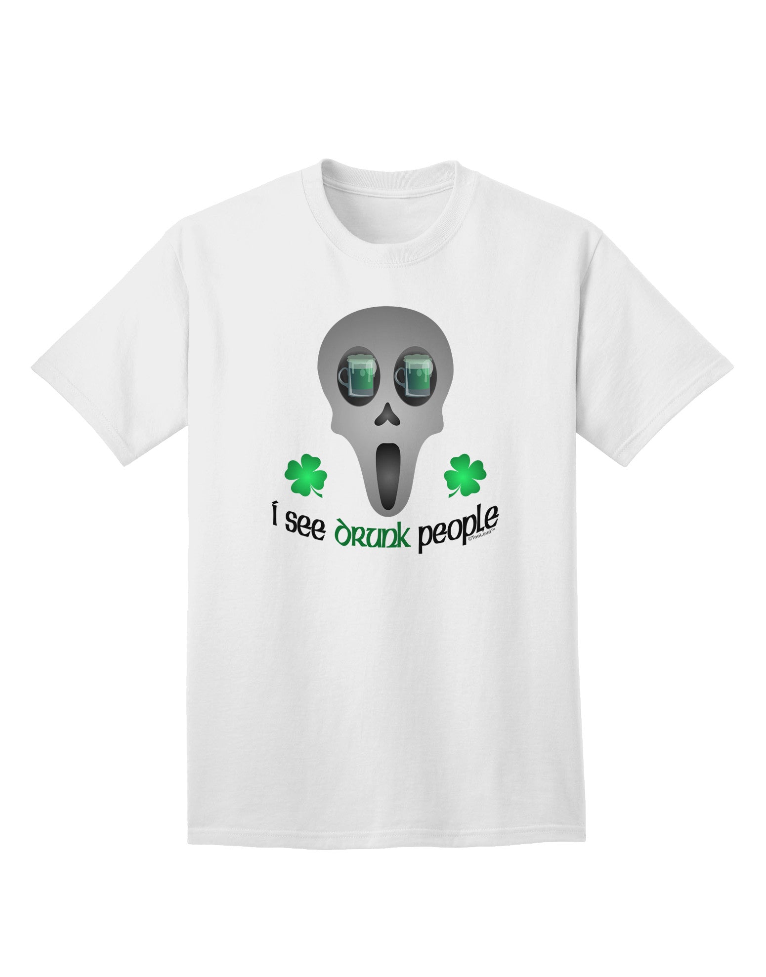 Experience Humor: I See Drunk People - Adult T-Shirt Collection-Mens T-shirts-TooLoud-White-Small-Davson Sales