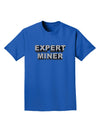 Expert Miner Adult Dark T-Shirt-Mens T-Shirt-TooLoud-Royal-Blue-Small-Davson Sales