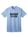 Expert Miner Adult T-Shirt: Premium Quality for the Modern Prospector-Mens T-shirts-TooLoud-Light-Blue-Small-Davson Sales