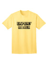 Expert Miner Adult T-Shirt: Premium Quality for the Modern Prospector-Mens T-shirts-TooLoud-Yellow-Small-Davson Sales