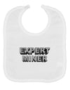 Expert Miner Baby Bib