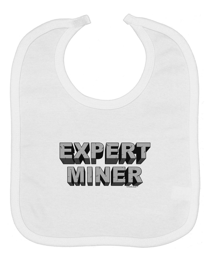 Expert Miner Baby Bib