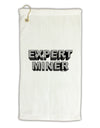 Expert Miner Micro Terry Gromet Golf Towel 16 x 25 inch-Golf Towel-TooLoud-White-Davson Sales