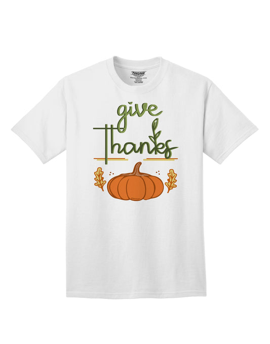 Express Gratitude Give Thanks Adult T-Shirt-Mens T-shirts-TooLoud-White-Small-Davson Sales