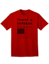 Express Gratitude to Veterans with our Adult T-Shirt-Mens T-shirts-TooLoud-Red-Small-Davson Sales