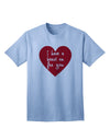 Express Your Affection: 'I Have a Heart On For You' Adult T-Shirt Collection-Mens T-shirts-TooLoud-Light-Blue-Small-Davson Sales