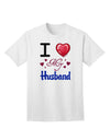 Express Your Affection: I Love Heart My Husband - Premium Adult T-Shirt Collection-Mens T-shirts-TooLoud-White-Small-Davson Sales