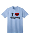 Express Your Feelings: I Love Heart THOTS - Premium Adult T-Shirt Collection-Mens T-shirts-TooLoud-Light-Blue-Small-Davson Sales