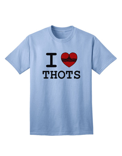 Express Your Feelings: I Love Heart THOTS - Premium Adult T-Shirt Collection-Mens T-shirts-TooLoud-Light-Blue-Small-Davson Sales