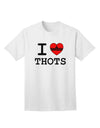 Express Your Feelings: I Love Heart THOTS - Premium Adult T-Shirt Collection-Mens T-shirts-TooLoud-White-Small-Davson Sales