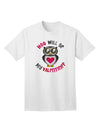 Express Your Love: Hoo Will Be My Valentine Adult T-Shirt Collection-Mens T-shirts-TooLoud-White-Small-Davson Sales