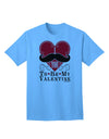 Express Your Love: 'I Mustache You To Be My Valentine' Adult T-Shirt Collection-Mens T-shirts-TooLoud-Aquatic-Blue-Small-Davson Sales