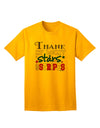 Express Your Patriotism with the Thank My Lucky Stars and Stripes Color Adult T-Shirt by TooLoud-Mens T-shirts-TooLoud-Gold-Small-Davson Sales