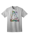 Express Your Unique Style: I'm a Unicorn Adult T-Shirt Collection-Mens T-shirts-TooLoud-AshGray-Small-Davson Sales