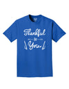 Express your gratitude with our Thankful for you Adult T-Shirt-Mens T-shirts-TooLoud-Royal-Blue-Small-Davson Sales