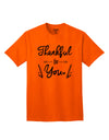 Express your gratitude with our Thankful for you Adult T-Shirt-Mens T-shirts-TooLoud-Orange-Small-Davson Sales