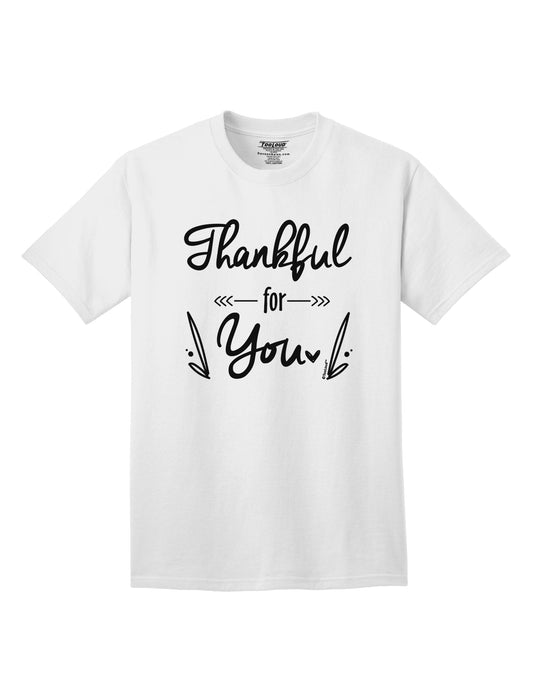 Express your gratitude with our Thankful for you Adult T-Shirt-Mens T-shirts-TooLoud-White-Small-Davson Sales
