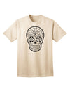 Expressive DIY: Color Your Own Dia de los Muertos Calavera Adult T-Shirt - A Unique Ecommerce Collection-Mens T-shirts-TooLoud-Natural-Small-Davson Sales