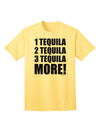 Exquisite Collection: 1 Tequila 2 Tequila 3 Tequila More Adult T-Shirt by TooLoud-Mens T-shirts-TooLoud-Yellow-Small-Davson Sales