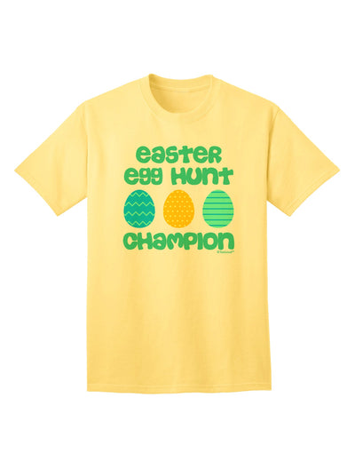 Exquisite Easter Egg Hunt Champion - Blue and Green Adult T-Shirt by TooLoud-Mens T-shirts-TooLoud-Yellow-Small-Davson Sales