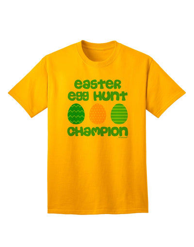 Exquisite Easter Egg Hunt Champion - Blue and Green Adult T-Shirt by TooLoud-Mens T-shirts-TooLoud-Gold-Small-Davson Sales