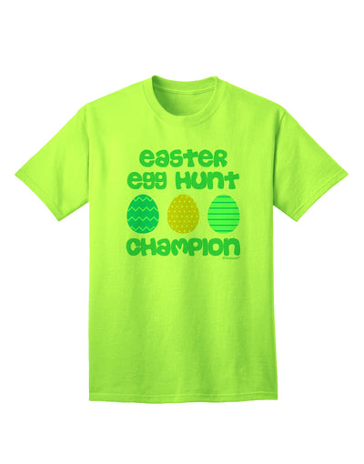 Exquisite Easter Egg Hunt Champion - Blue and Green Adult T-Shirt by TooLoud-Mens T-shirts-TooLoud-Neon-Green-Small-Davson Sales