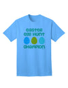 Exquisite Easter Egg Hunt Champion - Blue and Green Adult T-Shirt by TooLoud-Mens T-shirts-TooLoud-Aquatic-Blue-Small-Davson Sales